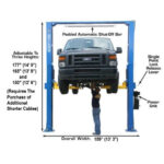 Atlas PV12PX 12,000 lb Overhead 2-Post Lift - Image 4