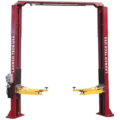 feecd6_7bd2053befeb4ecb8d0c1a38104dc82emv2.jpg Launch Tech USA TLT240SC 9,000 lb Two Post Clear Floor – Asymmetric – RED - Image 1