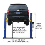 Atlas 9KBPX 9,000 lb Baseplate Two-Post Lift - Image 4