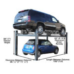 Atlas PREMIUM 408SL 4 Post Lift + RJ35 Sliding Jacks Combo - Image 4