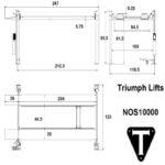 Triumph NOS10000 4-Post Auto Parking Lift - Image 2