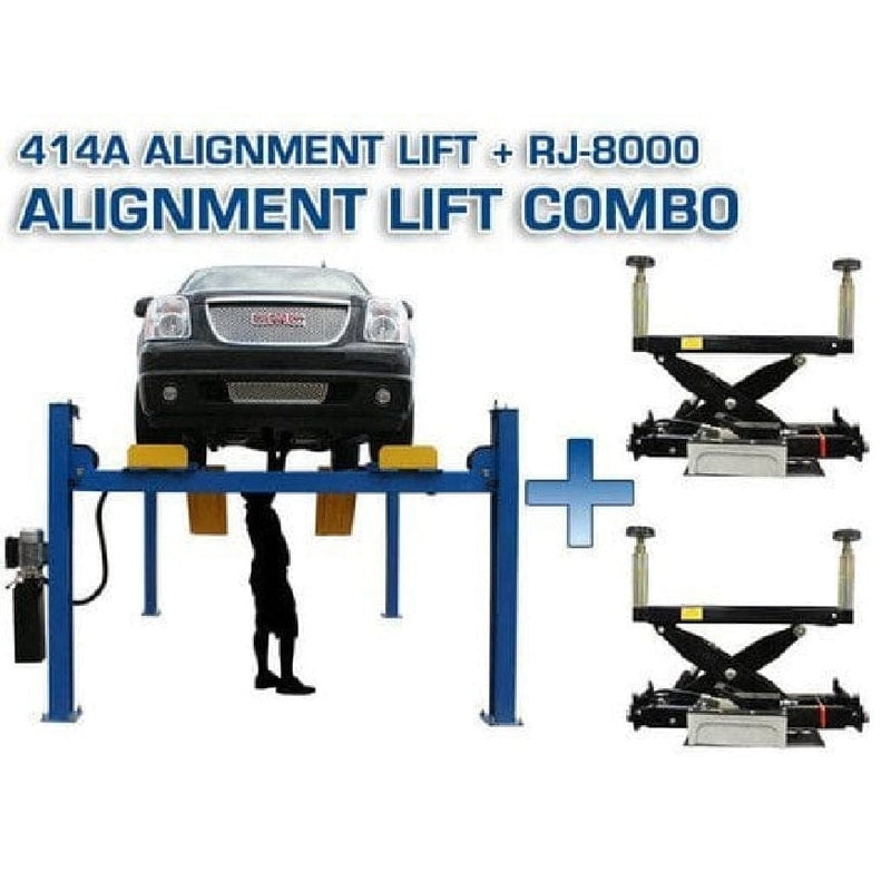 feecd6_869b409ed5944e79852069ca661ce5a6mv2.jpg Atlas 414A - 14,000 lb Alignment Lift + Two RJ8 Jacks - Image 1