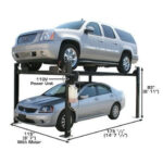 Atlas PRO8000 4 Post Lift + RJ35 Sliding Jacks Combo - Image 3