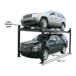 Atlas PRO8000EXT 4 Post Lift + RJ35 Sliding Jacks Combo - Image 2