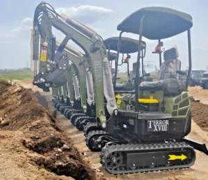 KUBOTA D902 Diesel 4,000 lbs TERROR XVIII Mini Hydraulic Excavator USA STOCK - Image 7