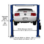 Atlas PV10PX 10,000 lb Overhead Direct-Drive Two-Post Lift - Image 5