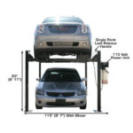 Atlas PRO8000 4 Post Lift + RJ35 Sliding Jacks Combo - Image 4