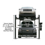Atlas PRO8000EXT - 8,000 lb Storage & Service Lift - Image 4
