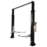 Tuxedo TP9KAC-TUX 9,000 lb Two Post Clear Floor – Asymmetric - Image 2