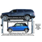 Atlas PREMIUM 408SL 4 Post Lift + RJ35 Sliding Jacks Combo - Image 3