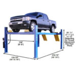 Atlas 414 14,000 lb Commercial 4-Post Lift - Image 3