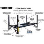 Tuxedo FP8K-DX - 8,000 lb Storage & Service Lift - Image 4