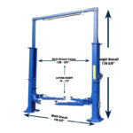 Tuxedo TP15KCX 15,000 lb Heavy Duty Two Post Lift - Image 3