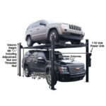 Atlas PRO8000EXT 4 Post Lift + RJ35 Sliding Jacks Combo - Image 3