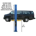 Atlas PV12PX 12,000 lb Overhead 2-Post Lift - Image 5