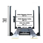 Atlas PRO8000EXT - 8,000 lb Storage & Service Lift - Image 6