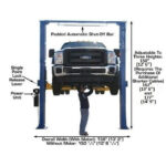 Atlas PV15PX 15,000 lb Overhead 2-Post Lift - Image 3
