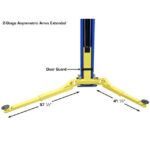 Atlas PRO-9D 9,000 lb Overhead Direct-Drive Two-Post Lift - Image 9