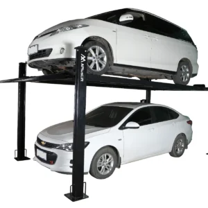 APlusLift 8000LB 4-Post Portable Storage Service Car Lift Auto Hoist (HW-8S)