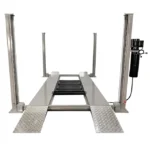 TRIUMPH NSS-8 8,000 lb 4-Post Lift + RJ-5000 Rolling Jack - Image 2