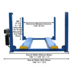 Atlas 414A - 14,000 lb Alignment Lift + Two RJ8 Jacks - Image 8