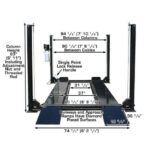 Atlas PRO8000 - 8,000 lb Storage & Service Lift - Image 9