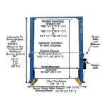 Atlas PV12PX 12,000 lb Overhead 2-Post Lift - Image 6