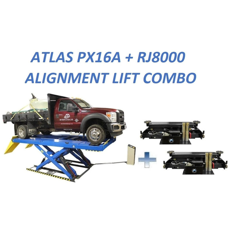 feecd6_facf94e6ae36452a8f1254dbb48e4a36mv2.jpg Atlas PX16A - 16,000 lb Scissor Alignment Lift + RJ8 Jacks - Image 1