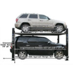 Atlas PRO8000EXT 4 Post Lift + RJ35 Sliding Jacks Combo - Image 5
