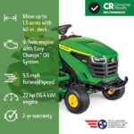 John Deere S130 Lawn Tractor – 42” Deck, 22HP V-Twin Engine, Hydrostatic Riding - Image 3