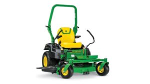 John Deere Z530M ZTrak zero-turn mower front view with ROPS