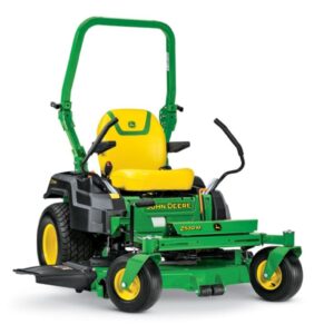 John Deere Z530M ZTrak zero-turn mower front view with ROPS