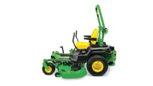 John Deere Z530M ZTrak zero-turn mower side view with 48 inch deck