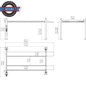Katool KT-4H110 11,000lbs and KT-RJ50 Rolling Jack This Caster kit (set of 4) - Image 8