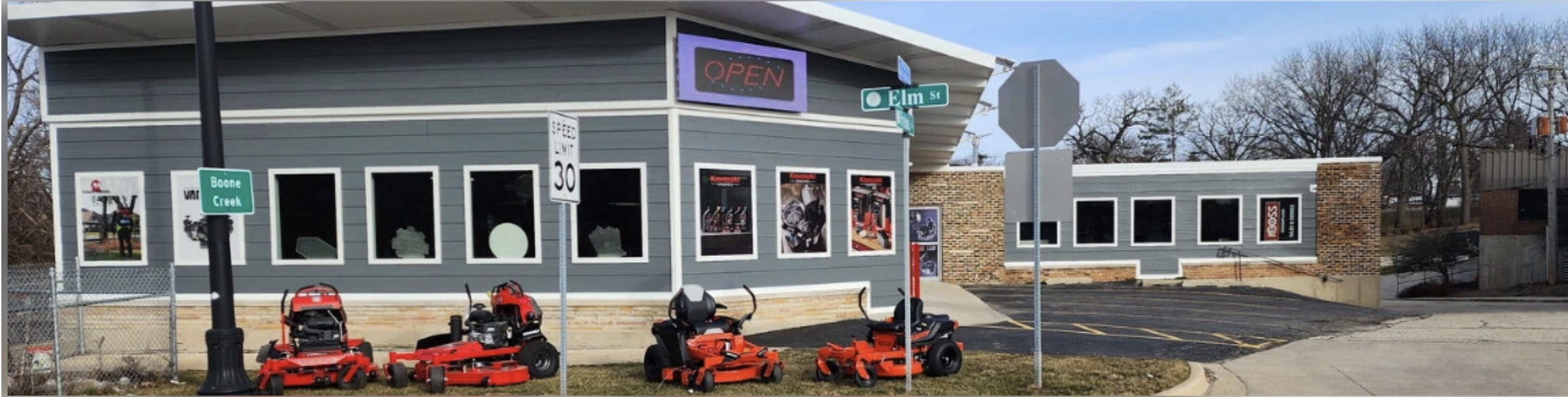 McHenry Power Equipment Inc. storefront in McHenry, Illinois