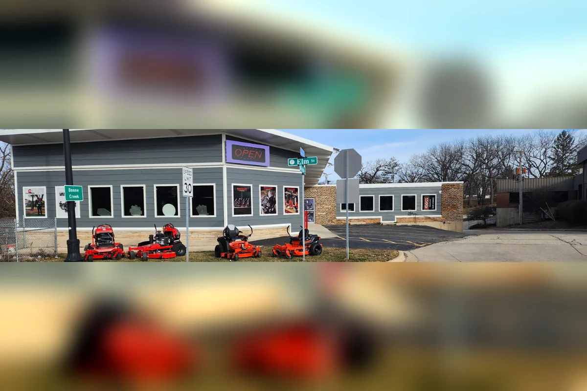 McHenry Power Equipment showroom exterior in McHenry Illinois