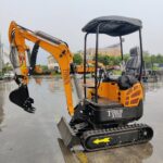 TYPHON TERROR XVIII compact diesel mini excavator on rubber tracks